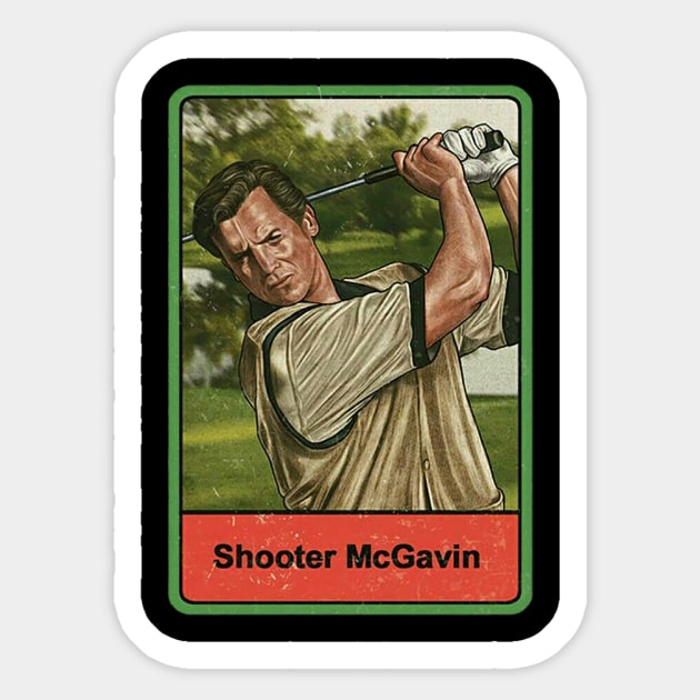 shooter mcgavin Sticker by Van Bouten Design